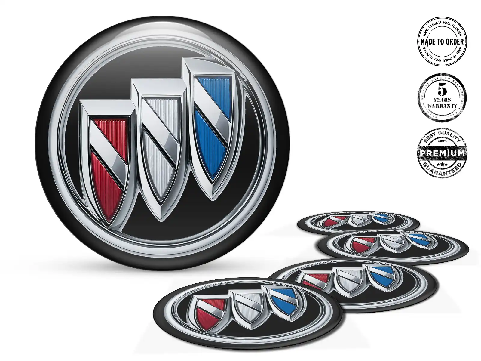 Buick Décalques Roues Édition Flux Radieux Limité